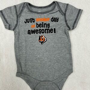 NFL  Cincinnati Bengals 3 to 6 month onesie